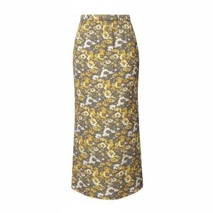 The Cause Collection floral silk maxi skirt, medium